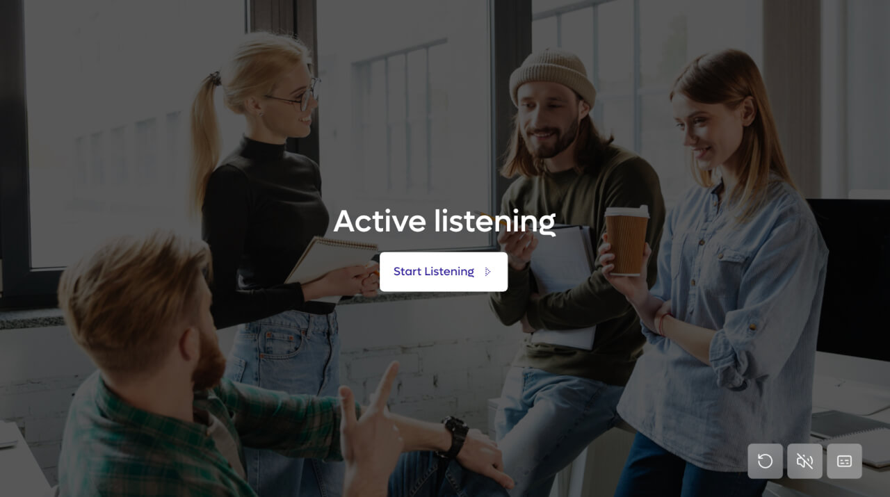 Exploring modern science-based learning: revamping active listening module