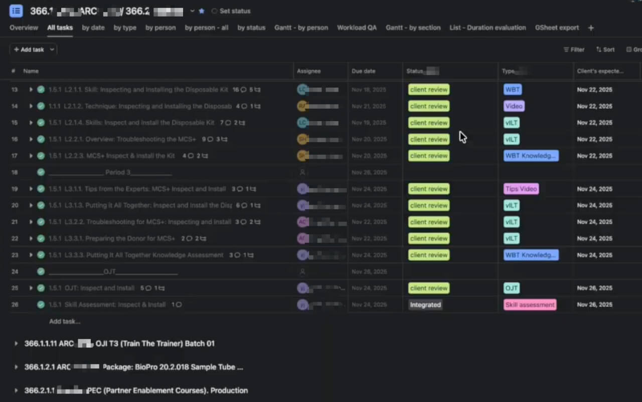 image showing A CGS Case study production workflow